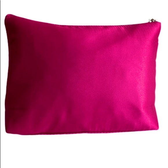 🆕LANCÔME MAKEUP BAG CHIC&SUPER-CUTE&SILKY BEAUTIFUL DESIGN&COLORING!!NWOT - Picture 10 of 12